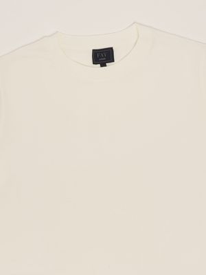 3. T-shirt en coton pour garçon Blanc Fay fw8p01z1173