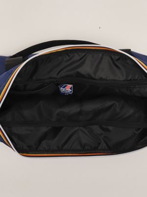 5. Borsa uomo Le Vrai 3.0 Marcel in nylon Blu Royal K-Way k1128cw