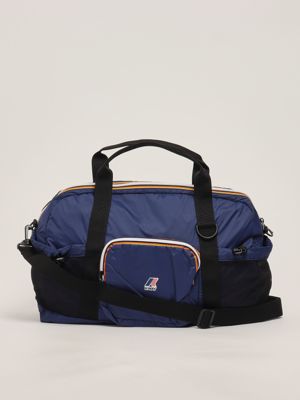 4. Borsa uomo Le Vrai 3.0 Marcel in nylon Blu Royal K-Way k1128cw