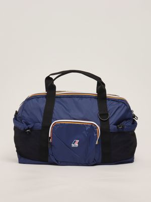 1. Borsa uomo Le Vrai 3.0 Marcel in nylon Blu Royal K-Way k1128cw