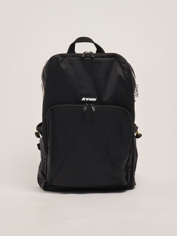 1. Gizy nylon backpack for men Black K-Way k4112xw