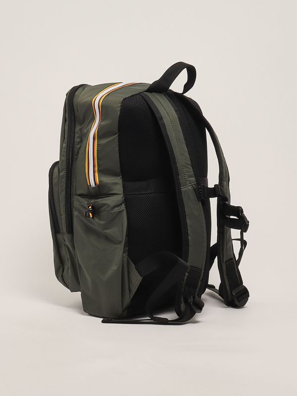 2. Gizy nylon backpack for men Green K-Way k4112xw