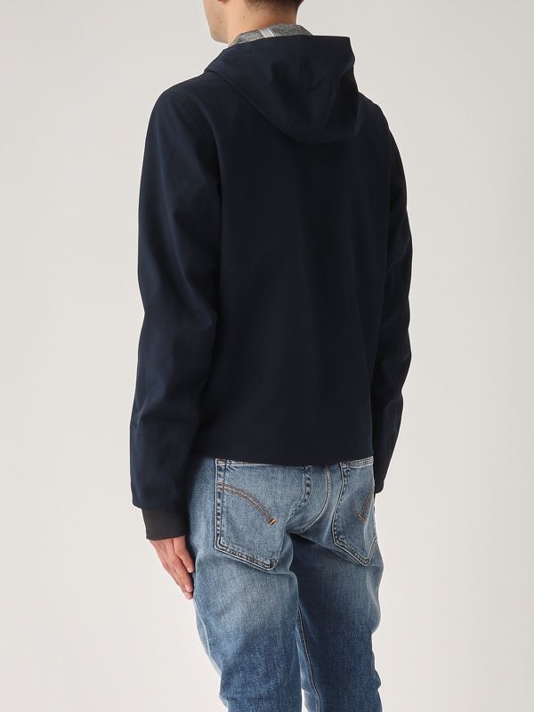 3. Giacca uomo Jacko Bonded in nylon Navy K-Way k5123gw