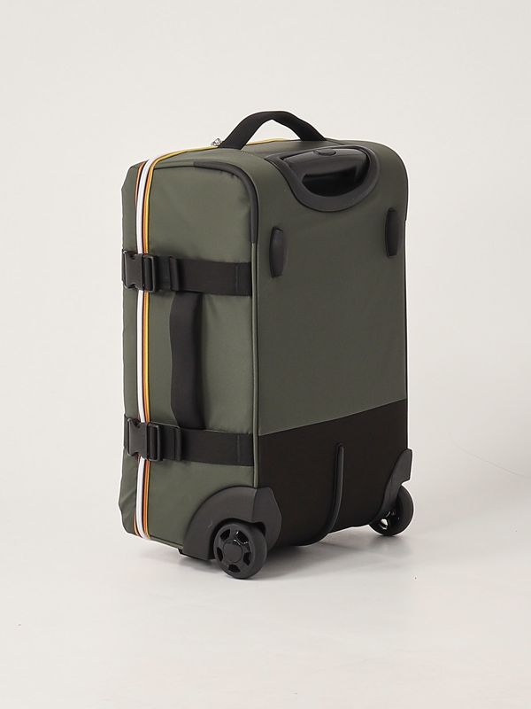 2. Maleta de nailon Militar-Negro K-Way k2127iw