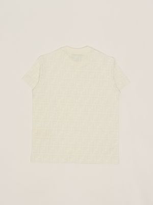 2. Baumwoll-T-Shirt für Jungen Kreide Fendi jui181atrv