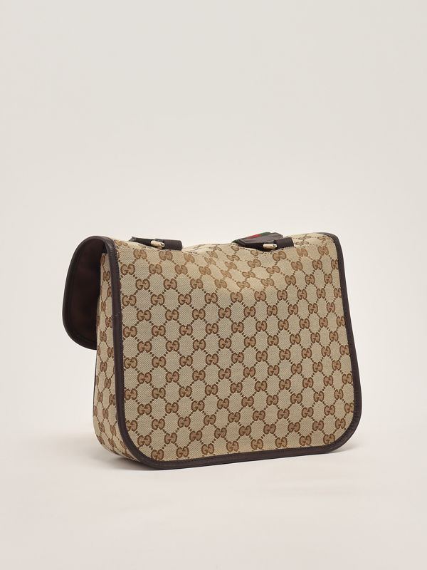 2. Sac messager en toile Beige Gucci 793823fadk3