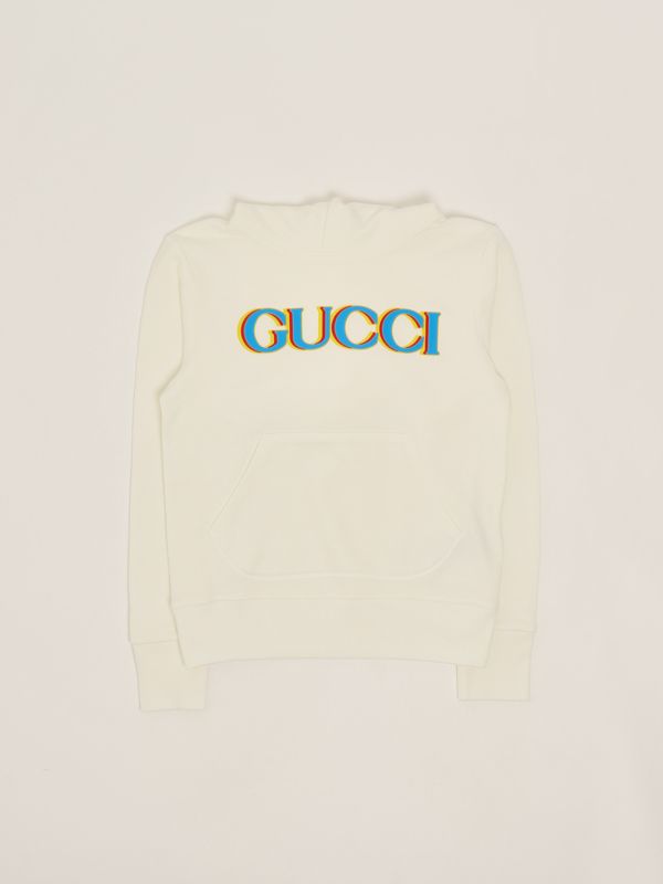1. Cotton baby sweatshirt White Gucci 773379xjgzf