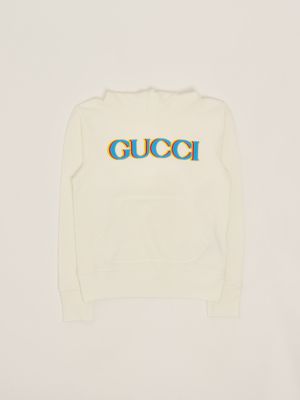 1. Cotton baby sweatshirt White Gucci 773379xjgzf