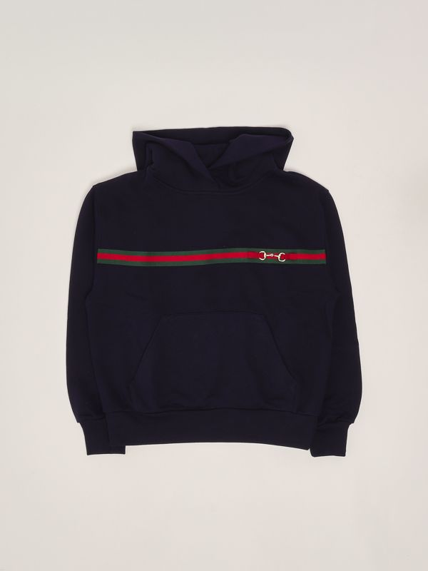 1. Girl's cotton sweatshirt Night Blue Gucci 787341xjgpc