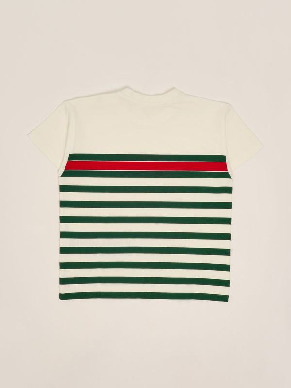 2. T-shirt neonato in cotone Bianco Gucci 576871xjgy5