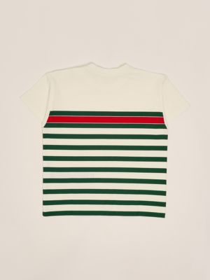 2. T-shirt neonato in cotone Bianco Gucci 576871xjgy5