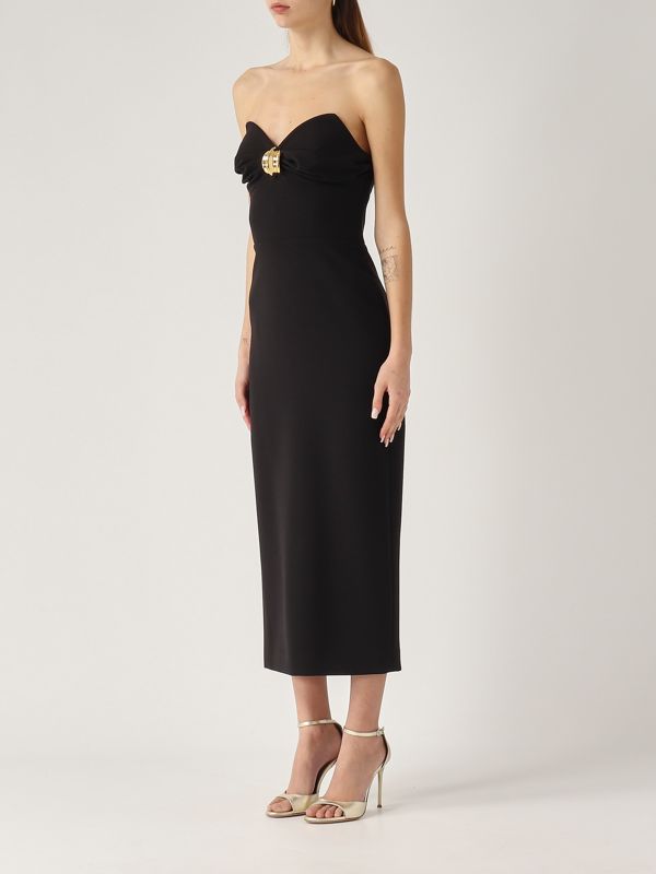 2. Women's crepe dress Black Elisabetta Franchi ab76951e2