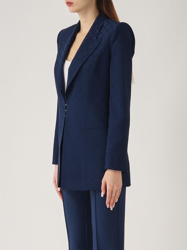 2. Veste en satin pour femme Marine Elisabetta Franchi gi15352e2