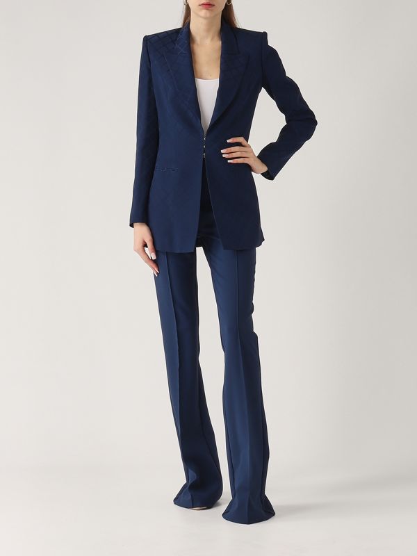 5. Veste en satin pour femme Marine Elisabetta Franchi gi15352e2