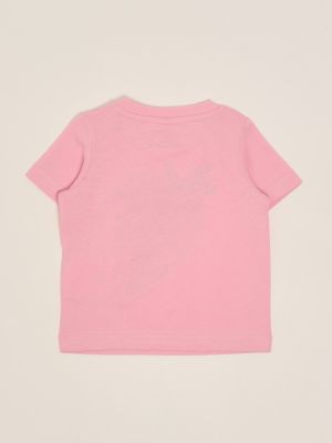 2. T-shirt neonato in cotone Rosa Stella McCartney tw8061z0434