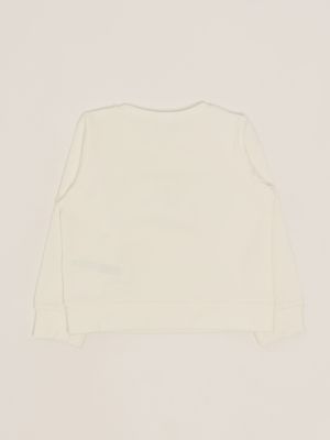2. Sweat en coton extensible pour fille Blanc Liu Jo ka5014f0090