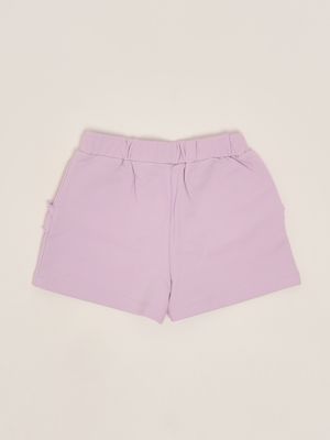 2. Fleece-Shorts aus Stretch-Baumwolle für Mädchen Glyzinie Liu Jo ka5083f0090