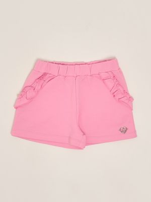 Burberry baby girl shorts in organic cotton check 8078411