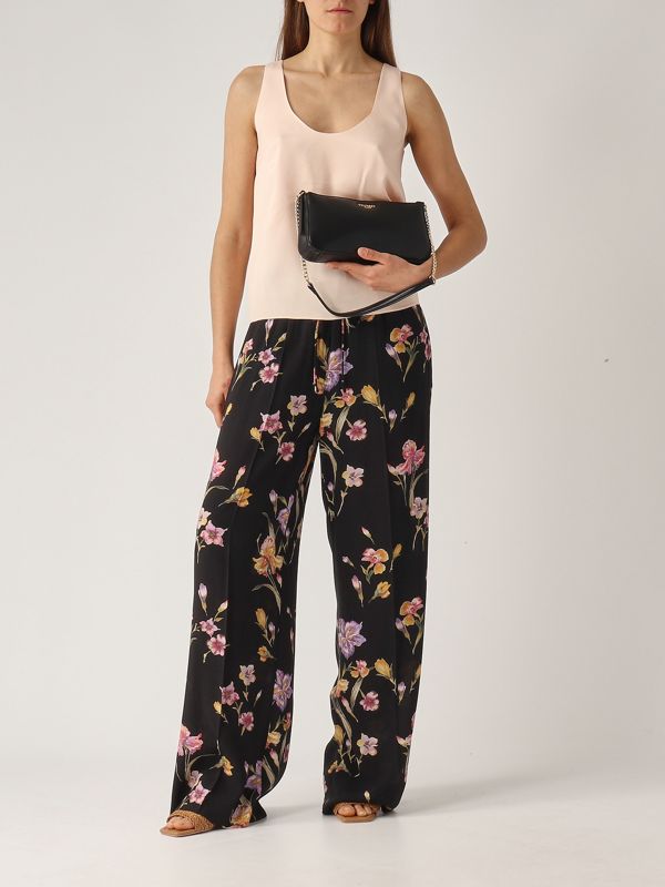 5. Top de mujer de satén Rosa Twinset 251tp2651