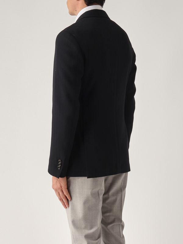 3. Herrenjacke aus Wolle und Baumwollmischung Marine Lardini es6202eesif64512