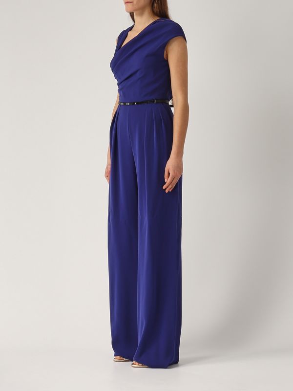 Women's Filante crepe jumpsuit 2516241013600 Royal