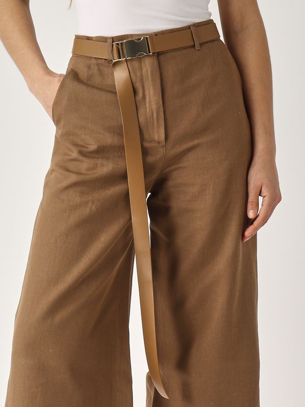 パンツ MAX MARA Woman Pants Brown 2511131201600 014 Brown pants female | Max Mara