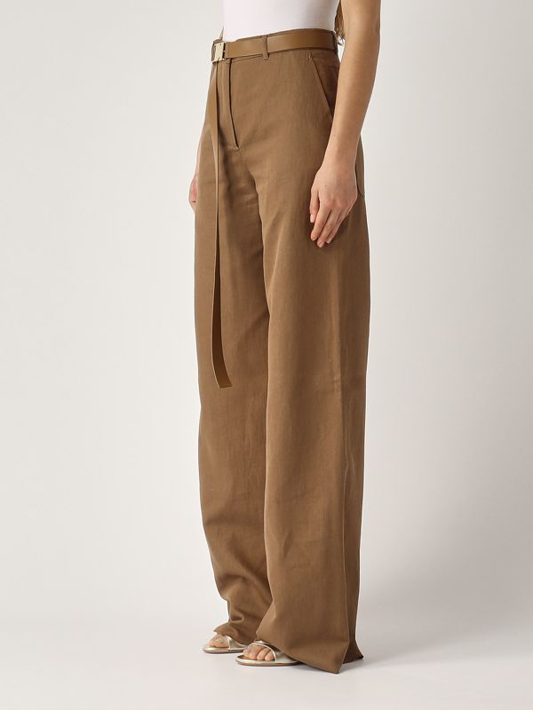 パンツ MAX MARA STUDIO Woman Pants Beige 2516131141600 004 donna-abbigliamento-pantaloni-