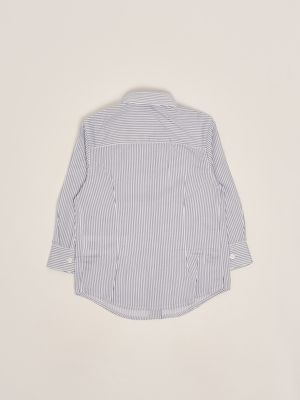 2. Camicia bambino in cotone Bianco-Blu Fay fw5p20p0524