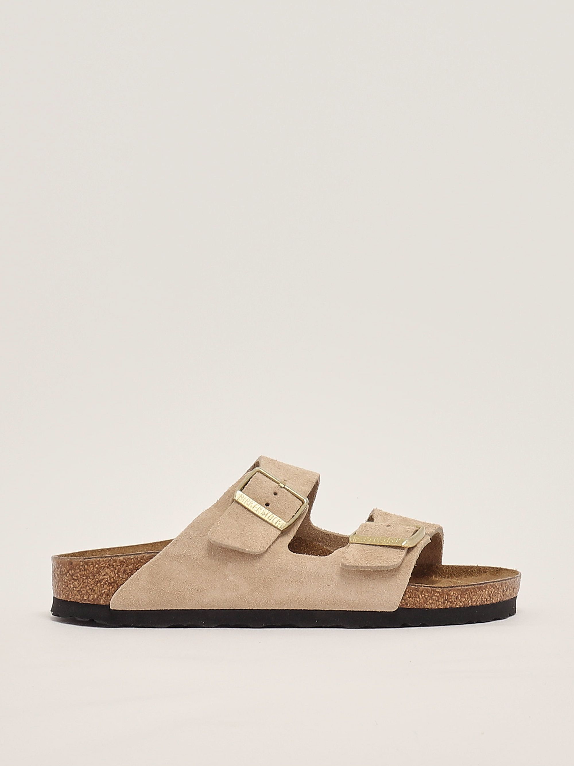 Arizona suede sandals for women 1029260 Sand | Caposerio.com