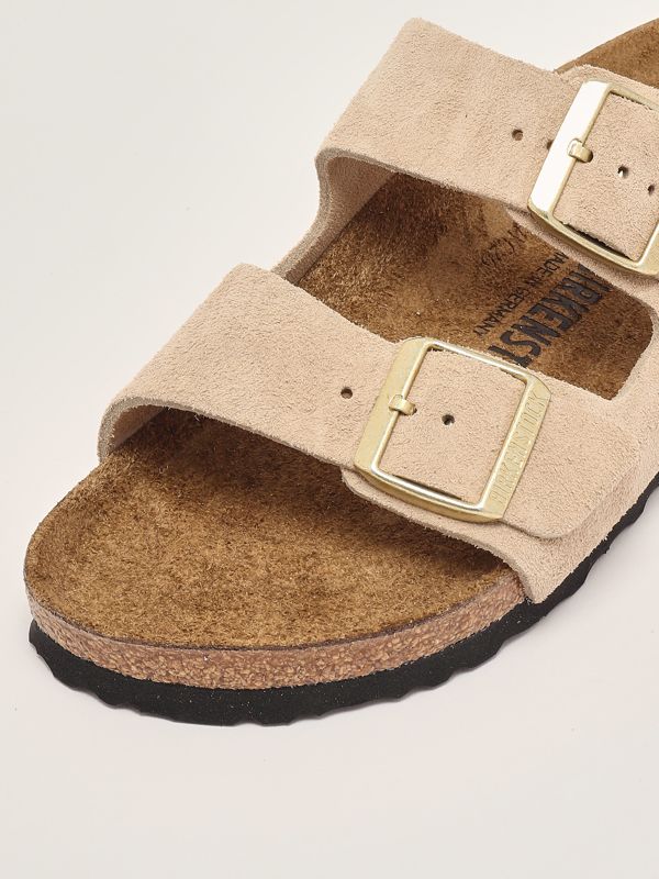 5. Sandale Arizona en daim pour femme Sable Birkenstock 1029260