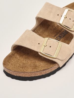 5. Sandale Arizona en daim pour femme Sable