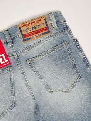 3. Bermudashorts aus Stretch-Baumwolle für Jungen Denim Diesel j00512kxbny
