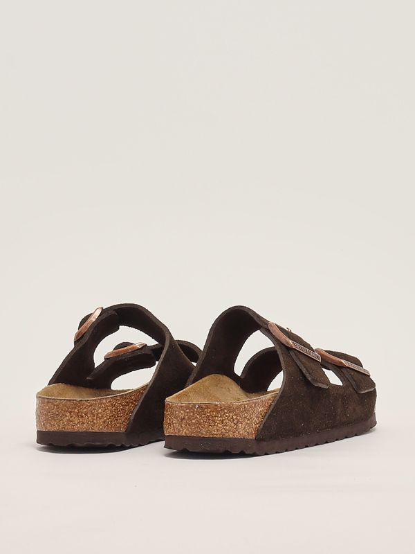 3. Arizona suede sandals Mocha Birkenstock 1027083