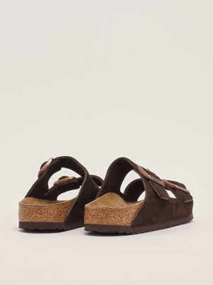 3. Arizona Wildleder-Sandale Moka Birkenstock 1027083