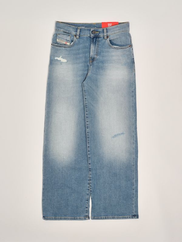 1. Jeans bambina 2000-J in cotone stretch Denim Medio Diesel j00818kxbny