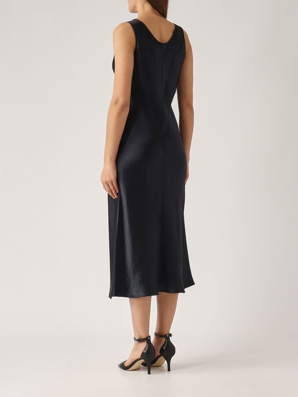 Abito donna Talete in raso 2516221027600 Navy | Caposerio.com