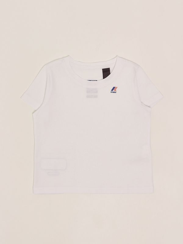 1. Cotton baby T-shirt White K-Way k4114ww