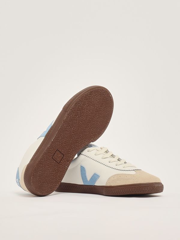 4. Volley women's sneakers in organic leather White-Blue Veja 2020505