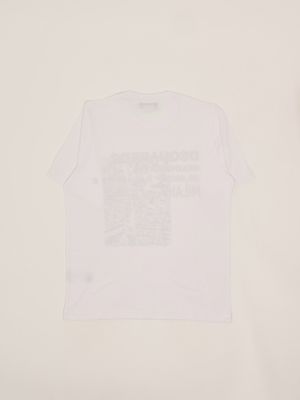 2. T-shirt bambino in cotone Bianco Dsquared2 dq2801d004g