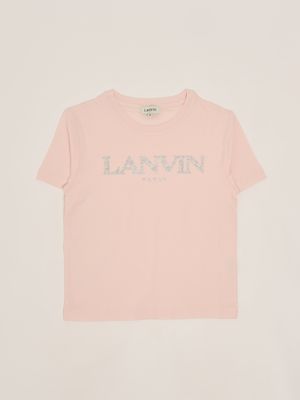 1. T-shirt en coton pour fille Rose Lanvin n30193