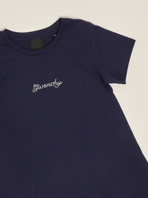 2. Girl's cotton dress Blue Givenchy h30779