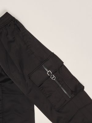 3. Pantalone bambina in tessuto tecnico Nero Givenchy h30766