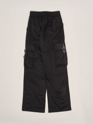 2. Pantalone bambina in tessuto tecnico Nero Givenchy h30766