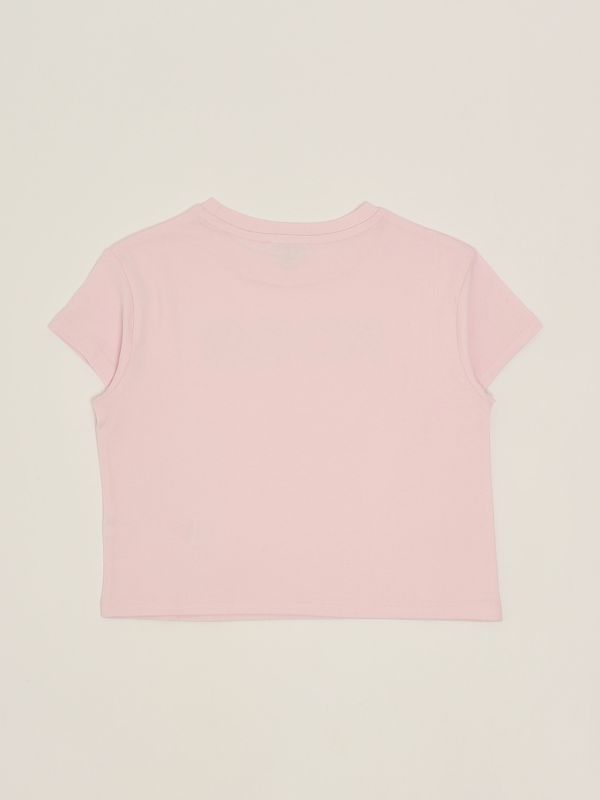 2. Cotton T-shirt for girls Pink Michael Kors r30319