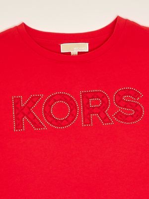 3. Cotton T-shirt for girls Orange