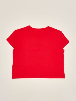 2. Cotton T-shirt for girls Orange