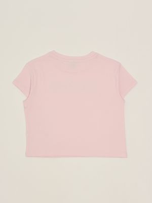 2. Cotton T-shirt for girls Pink Michael Kors r30319