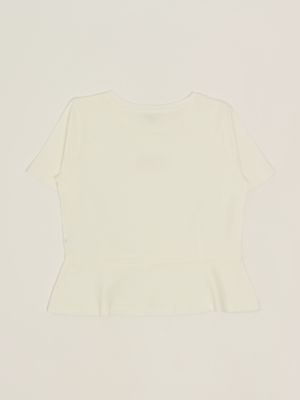 2. T-shirt en coton pour fille Blanc Michael Kors r30321