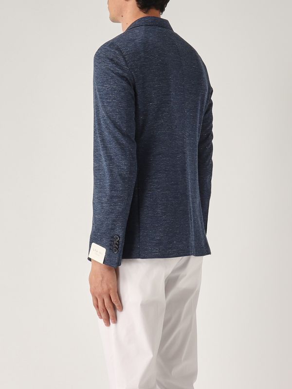 3. Giacca uomo in lino e cotone Denim L.B.M. 1911 281155205