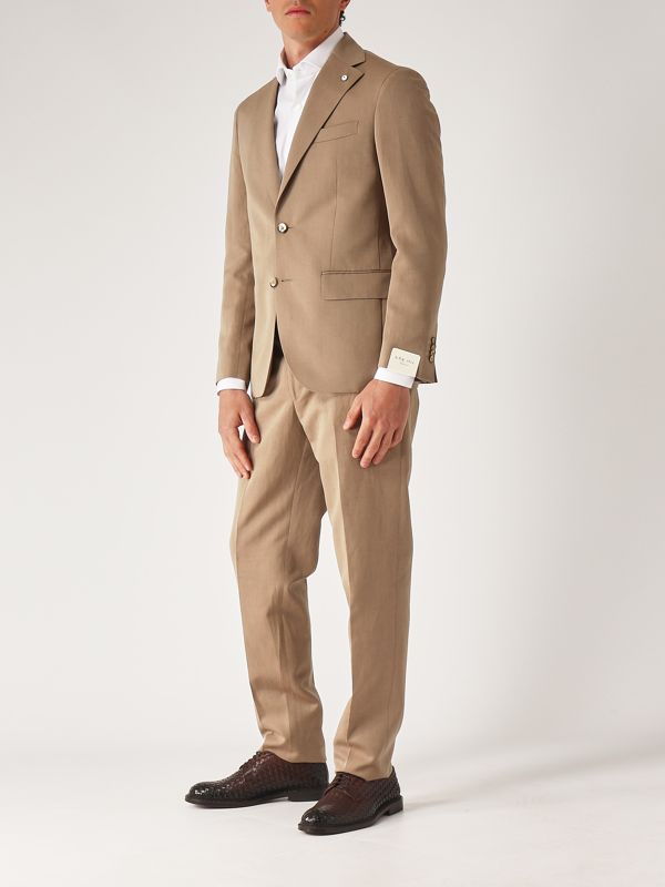 7. Men's wool and linen suit Sand L.B.M. 1911 Sport 368554242
